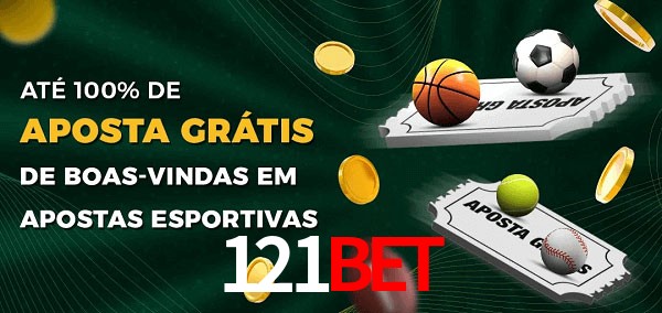 121bet Ate 100% de Aposta Gratis